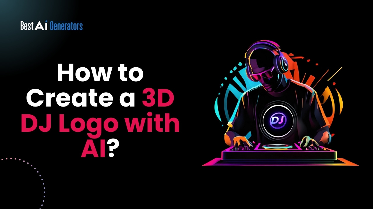 Create a 3D DJ Logo with AI